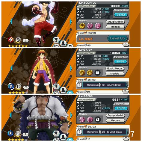 One Piece Bounty Rush Account 3ex Luffy Shanks Yamato Video Gaming