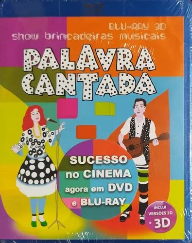 Palavra Cantada Blu Ray Vers Es D E D Original Lacrado Venda Em