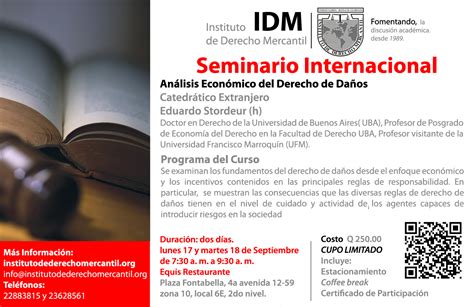 Instituto De Derecho Mercantil Idm Guatemala Seminario