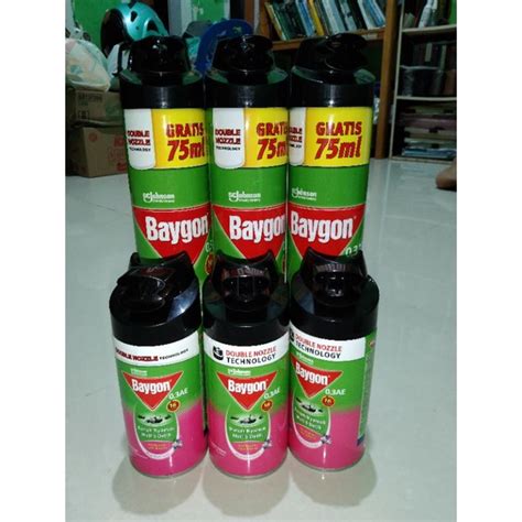 Jual Baygon Anti Nyamuk Lalat Kecoa Ml Ml Ml Shopee