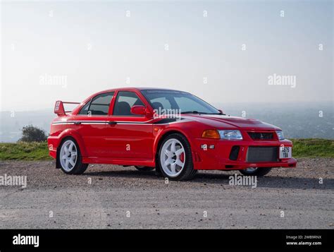 Mitsubishi Evo VI Tommi Makinen Edition road going rally car Stock ...