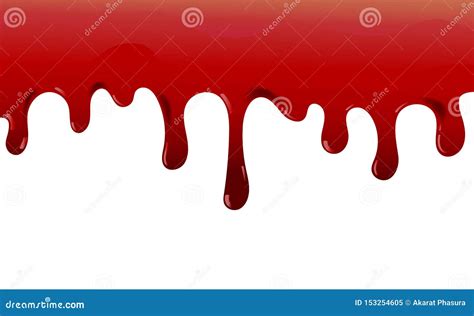 D Ripping Blood Halloween Red Bleed Stain Bleeding Bloody Drips