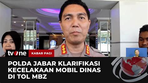 Mobil Dinas Polisi Yang Alami Kecelakaan Di Mbz Milik Pejabat Utama