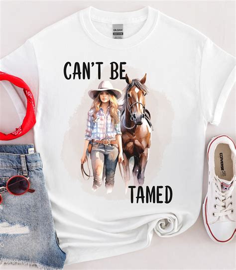 Cant Be Tamed Shirt Cowgirl Shirt Concert Tee Western Graphic Tee