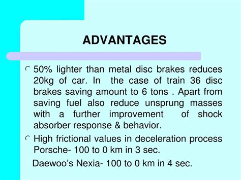 Ppt Ceramic Disc Brakes Powerpoint Presentation Free Download Id 9592884