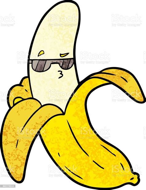 Dessin Animé À La Banane Vecteurs Libres De Droits Et Plus D Images Vectorielles De Aliment Istock