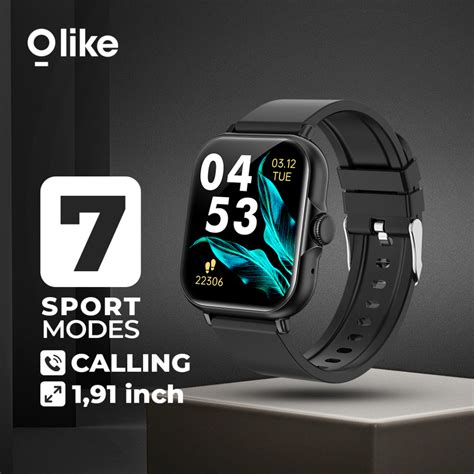 Jual Olike Smartwatch Bluetooth Call Touch Waterproof Fitness Tracker