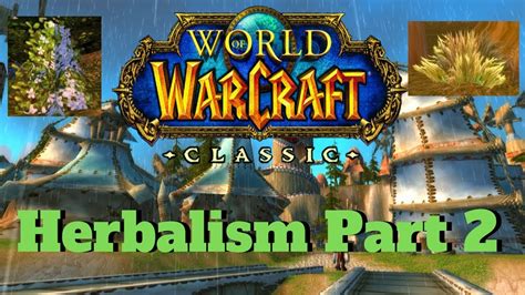 Classic Wow Herbalism Guide For Beginners Part 2 51 200 Youtube