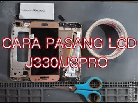 Cara Pasang Lcd J J Pro Youtube