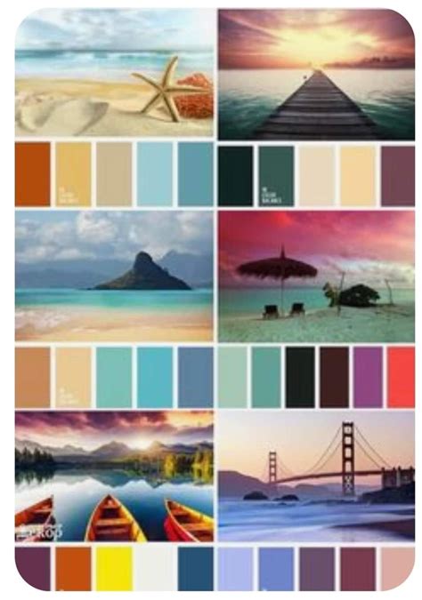 Coastal Color Palette Coastal Colors Color Harmony Color Balance