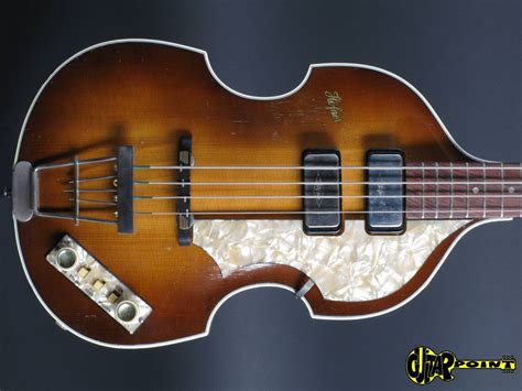 Höfner Hofner 5001 Caver Beatles Bass 1961 Sunburst Bass For Sale Guitarpoint