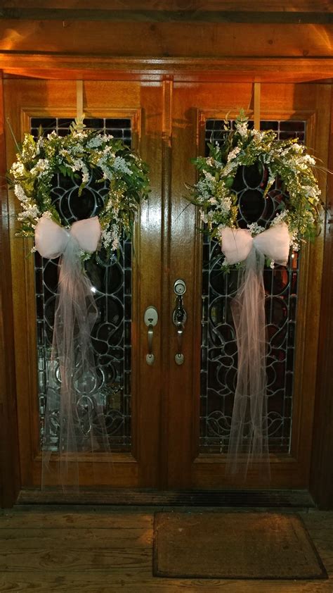 Wedding Reception Door Wreath Wedding Door Wreaths Wreaths