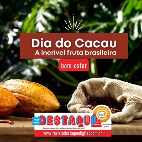 Cacau A incrível fruta brasileira Revista Destaque Digital