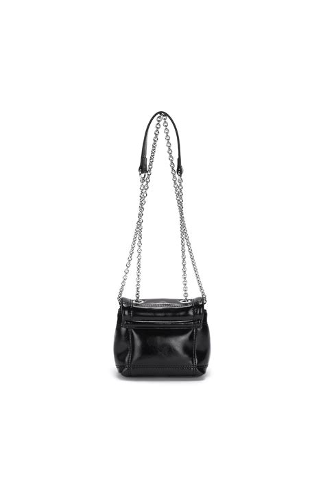 CLASSIC CHAIN QUILTING MINI BAG IN BLACK MATINKIM