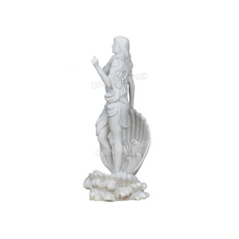 Goddess Aphrodite Venus In Shell Nude Female Erotic Statue Sculpture Figure