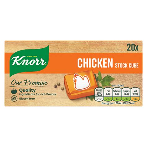 Knorr Chicken Stock Cubes X 20 My Supermarket Compare