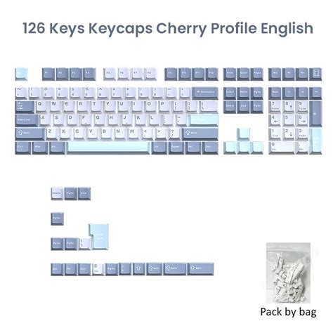 Keycap Double Shot Keys Pbt Cherry Keycaps Mechanical Game Keyboard