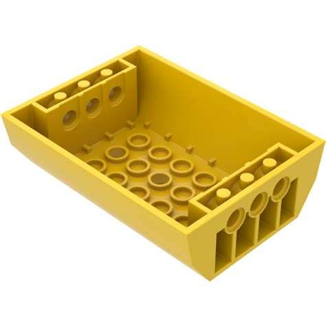 Lego Yellow Slope X X Curved Double Brick Owl