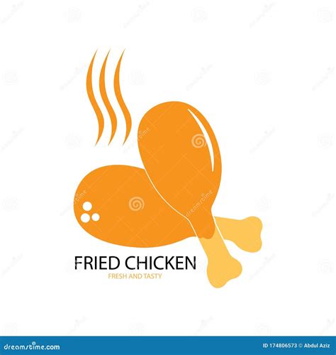 Pollo Frito Pollo Ilustraci N Logo Vector Ilustraci N Del Vector