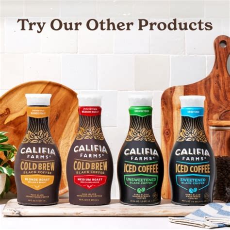 Califia Farms® Sweetened Iced Coffee 48 Fl Oz Kroger