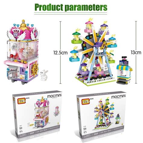 COD LOZ Micro Building Block Friends Amusement Park Ferris Wheel