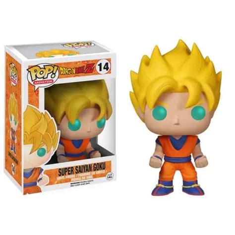 Funko Dragon Ball Z Pop Animation Super Saiyan Goku Exclusive Vinyl Figure 948 With Kamehameha