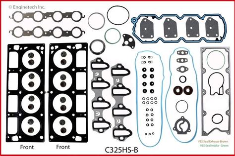 Engine Remain Rering Overhaul Kit 2001 2007 Chevrolet Gen III 4 8L 5 3L