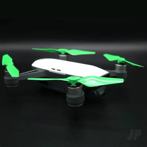 Master Airscrew STEALTH Propeller Props Set Green DJI Spark Drone