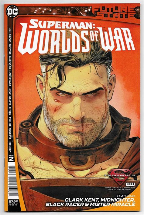 Future State Superman Worlds Of War 2 Main Cvr DC 2021 NM Comic