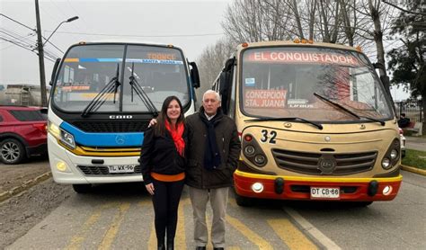 Alcaldesa De Santa Juana Por Nuevos Buses Lo Que Se Tenga Que Regular