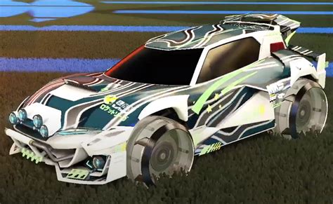 Rocket League Titanium White Mudcat Gxt Design With Titanium White