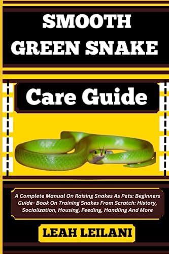 Smooth Green Snake Care Guide A Complete Manual On Raising Snakes As