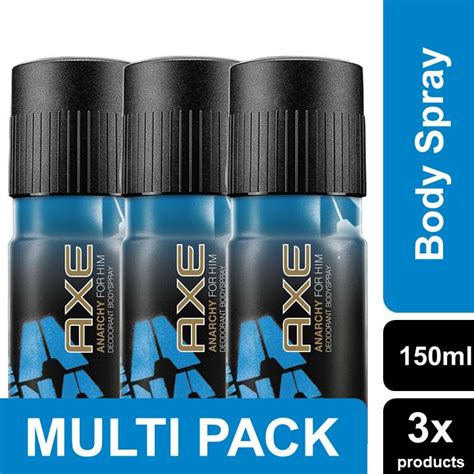 Jual Axe Deodorant Bodyspray Anarchy For Him Multipack 3 X 150 ML