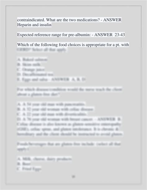 Solution Ati Nutrition Proctored Exam Newest Updated Version With