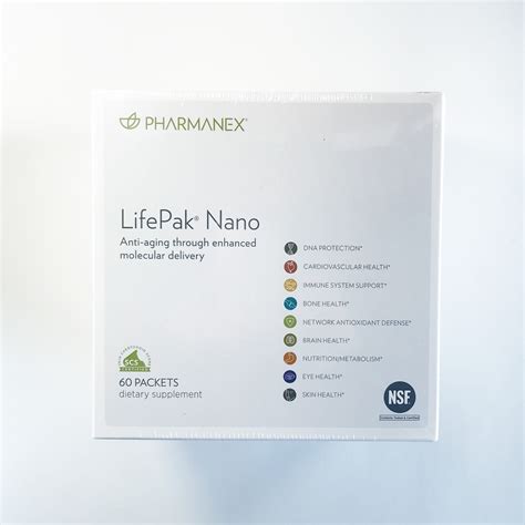 Pharmanex Nu Skin Lifepak Nano Packets Walmart