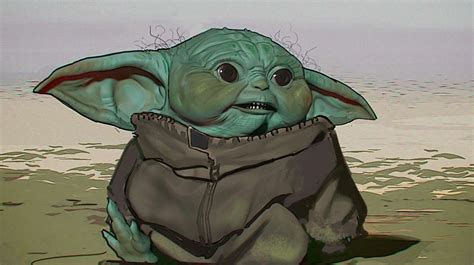 The Mandalorian And Baby Yoda Fan Art Fritz Cabrera