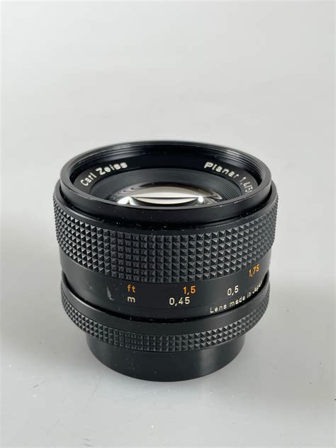 44割引ブラック系 ニコンFマウント人気定番 CONTAX Planar T 50mm F1 4 MMJ レンズ 単焦点 カメラブラック