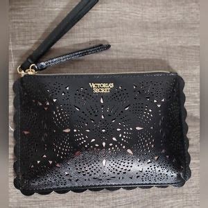 Victoria S Secret Bags Nwot Victorias Secret Wristlet Black Rose