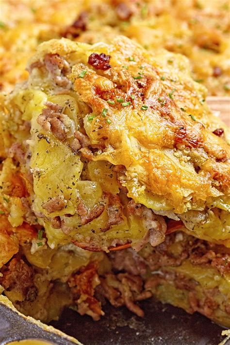 Delicious Potato And Ground Beef Casserole How To Make Perfect Recipes