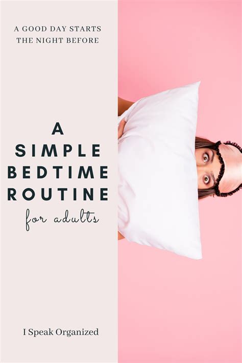 A Good Day Starts The Night Before A Simple Bedtime Routine For