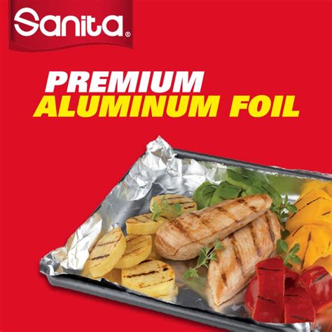 Sanita Aluminium Foil 75 Sqft 1 Roll Packsouq