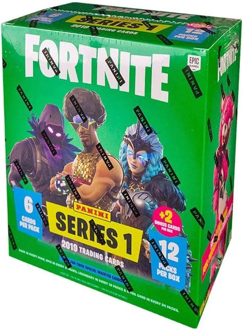 2019 Panini Fortnite Series 1 Trading Card Mega Box