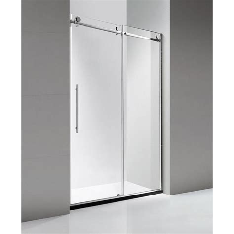 Dreamwerks 48 In X 79 In Luxury Frameless Sliding Shower Door In