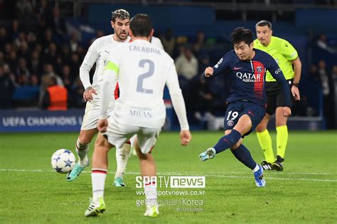 Ucl Review 이강인 Psg 데뷔골 폭발 Ac밀란에 3 0 완승엔리케 감독도 기립