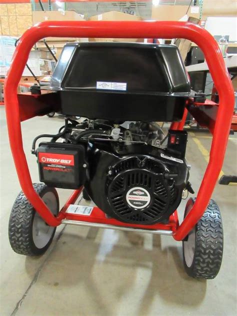 Troy Bilt 6250 Running Watt Portable Generator With 420 Cc Briggs