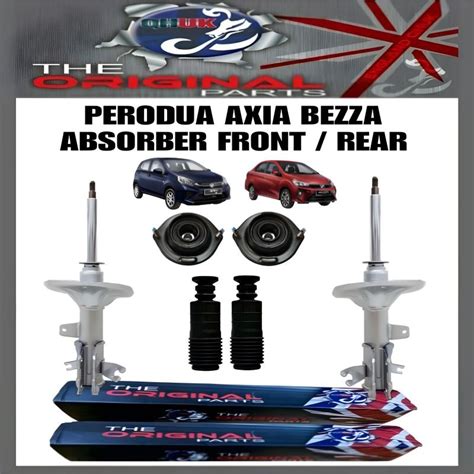 Cs Kyb Rs Ultra Same Qhuk Quality Perodua Axia Bezza Absorber Front