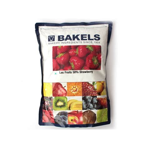 Buy Bakels Strawberry Fruit Fillings Kg Online In India At Best Price