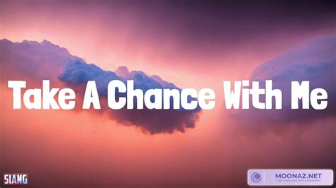 Niki Take A Chance With Me Lirik Lyrics Chords Chordify