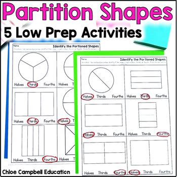 Results For Partition Halves Thirds And Fourths TPT