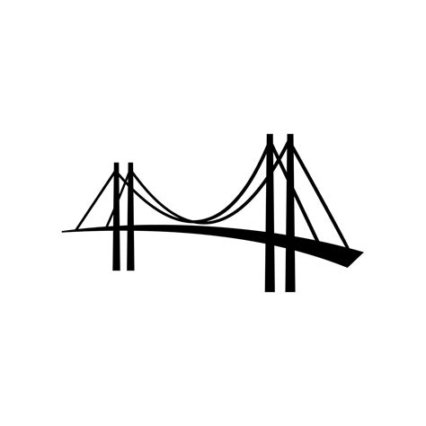 bridge logo vector 10913573 Vector Art at Vecteezy